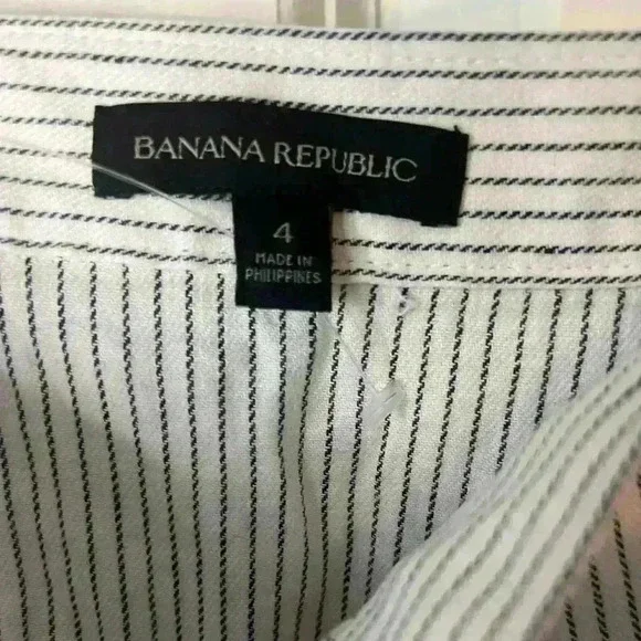 Banana Republic Cotton/Linen Wrap Skirt - Picture 10 of 12